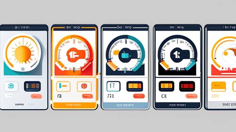 How to set up solar universal meter