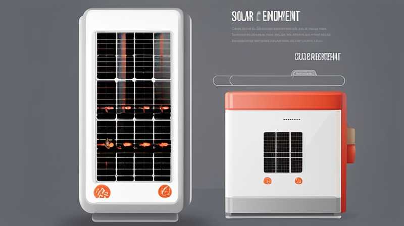 How does solar energy drive restaurant equipment?