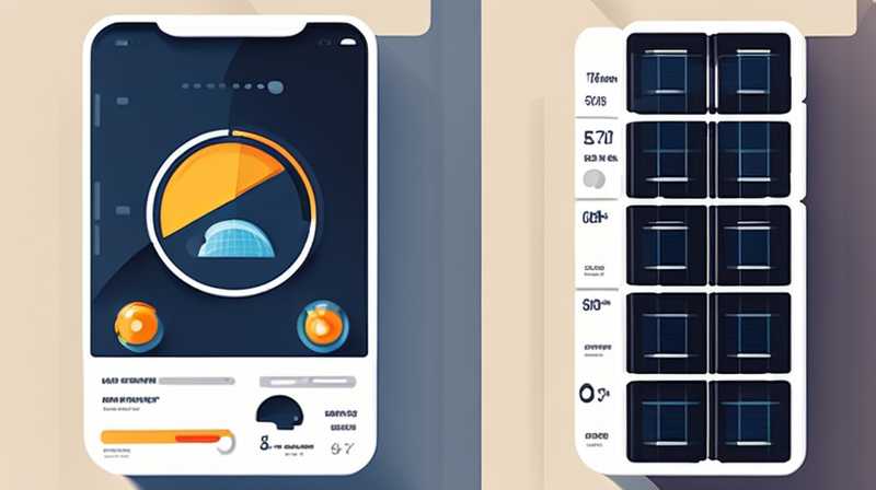 How many meters is a solar panel?