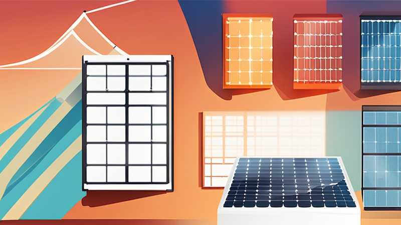 How to fix photovoltaic solar panels