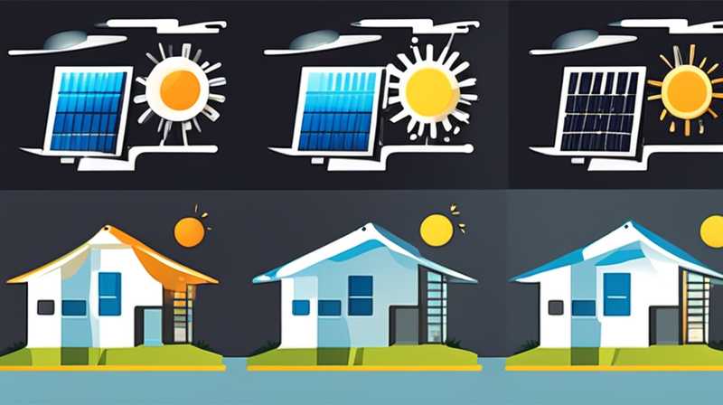 What does solar energy mainly consist of?