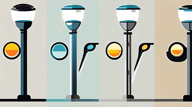 How much does a solar light pole cost?