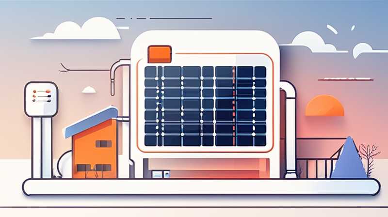 How to check if the solar pipes are frozen