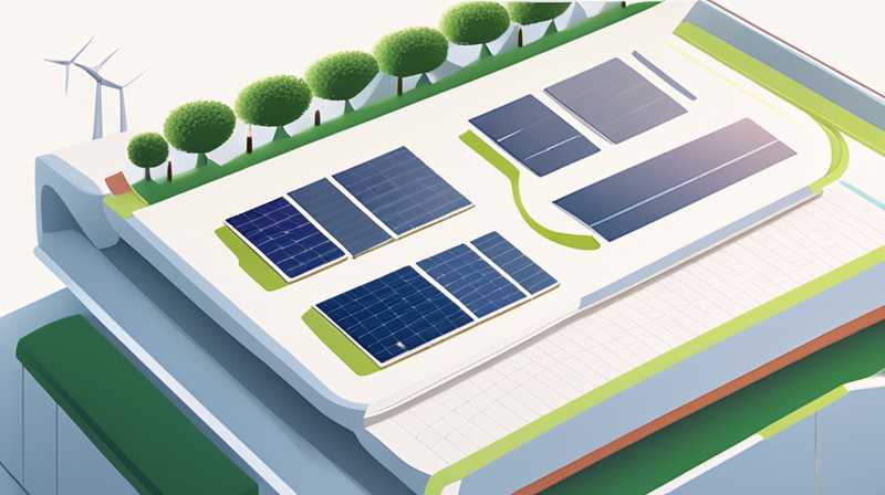 How many square meters of space is required per kw solar panel?