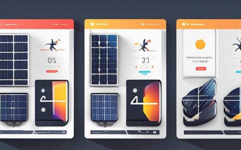 What does solar electric display mean?