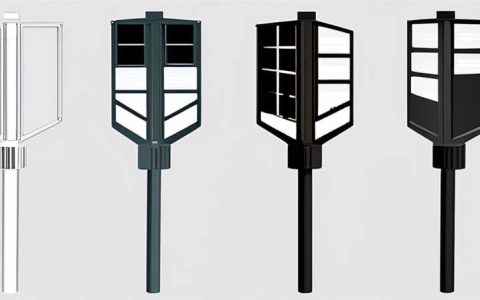 How much is a 50w flat arm solar street light