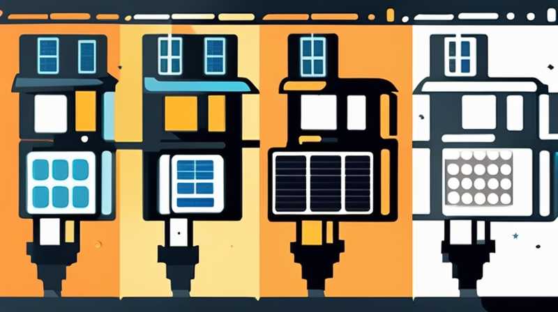 How to turn off solar street lights at night