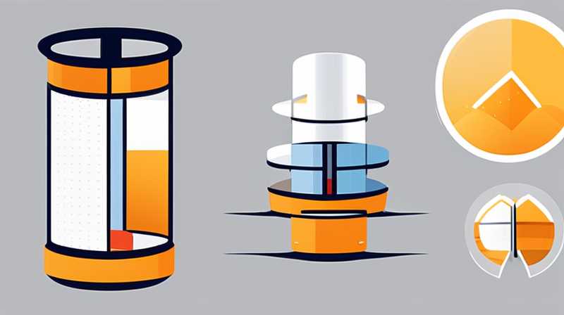 How to open the solar cylinder