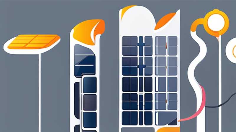 How to connect the connector of solar lights