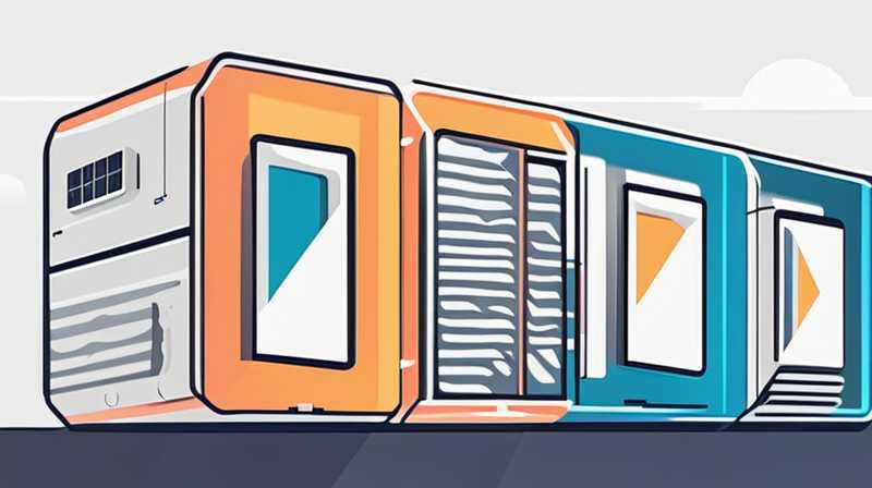 What is the structure of the solar box?