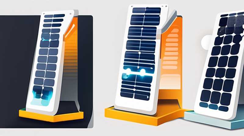 How does the small solar energy generate electricity?