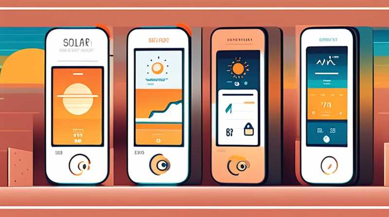 How to check solar energy monitoring flow