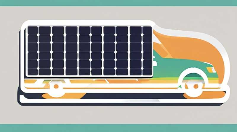 How long can a large solar panel car last?