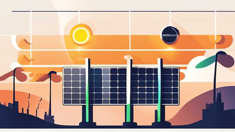 How to connect old colored lights to solar panels