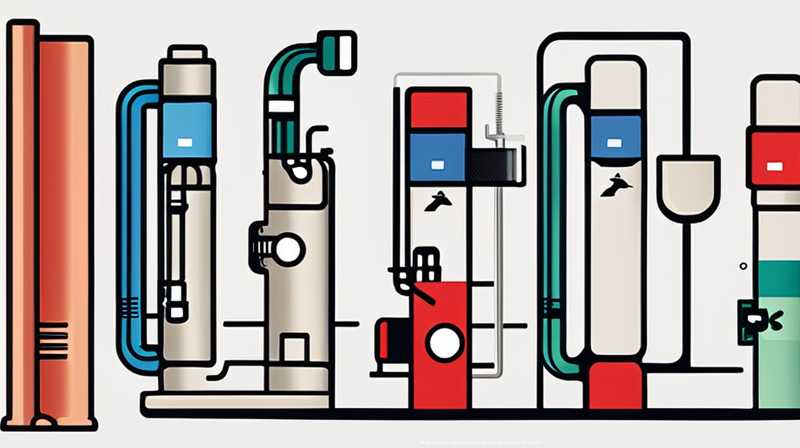 How to connect the ball valve to the solar integrated pipe