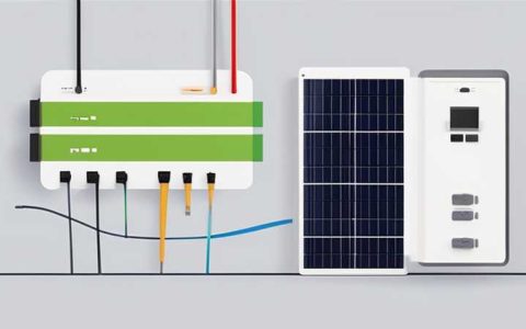 What is the open circuit voltage of the solar photovoltaic panel?