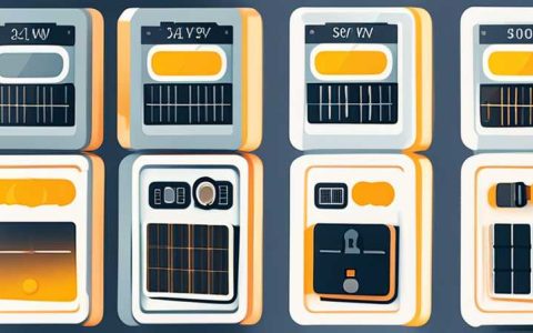 How many watts of solar lights does the RV have?