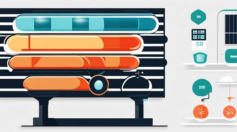 How to connect the tube to the solar energy