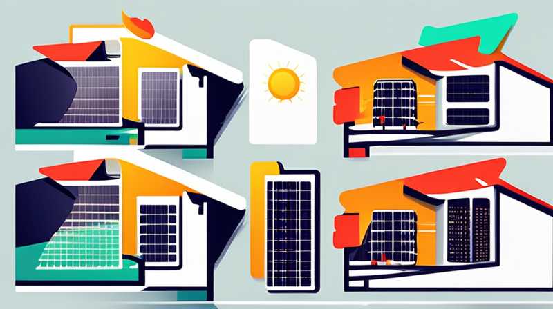 How many watts does a set of rooftop solar panels have?