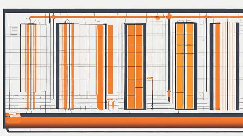 How many watts is good for solar floor heating?