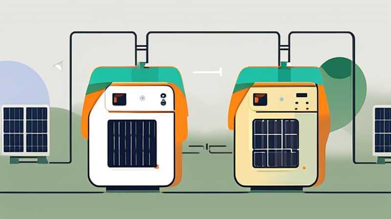 How to connect solar power to the grid and recycle it