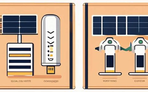 How to connect solar lights to power generation terminals