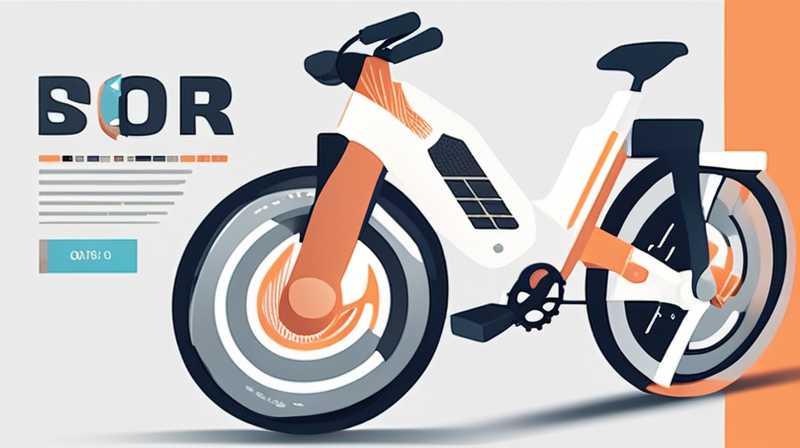 How to convert a mountain bike to solar power