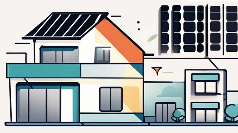 How to place solar panels in the house