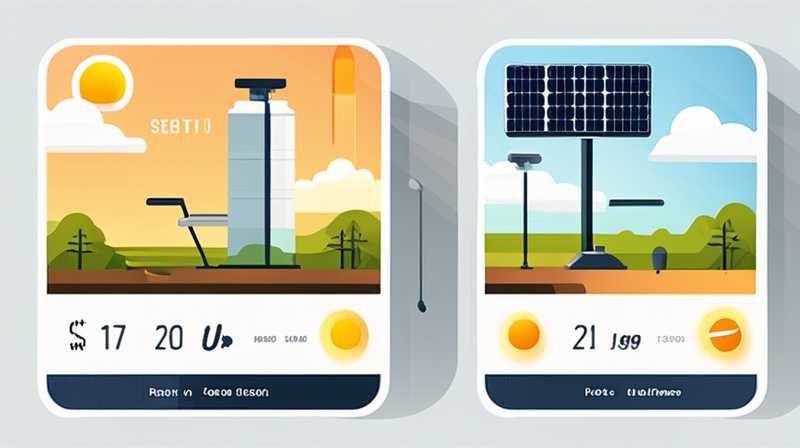 How much does a solar photovoltaic weather station cost