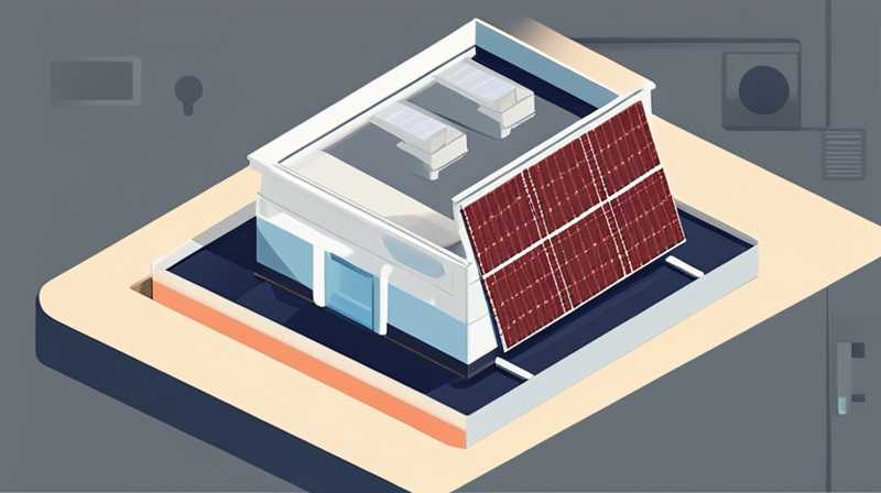 How to use solar panels to provide floor heating