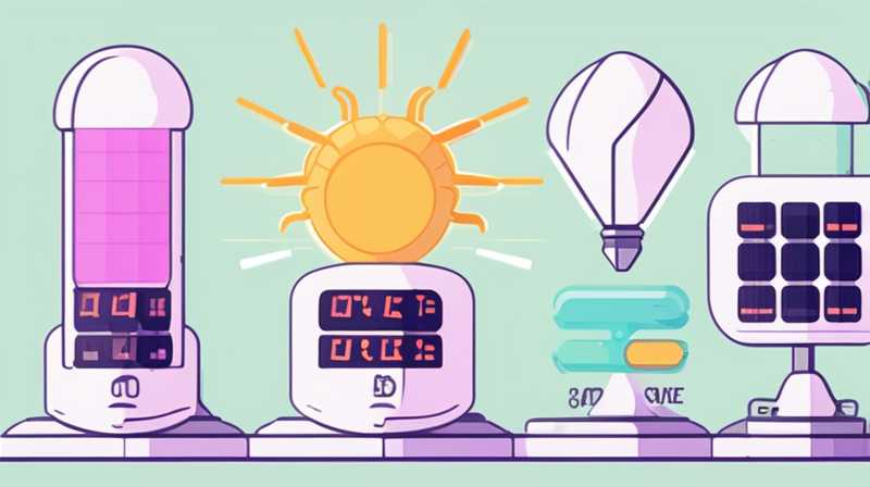 How to calculate the wattage of solar lights