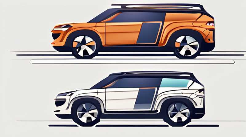 How many watts of solar panels can be placed on the roof of an SUV