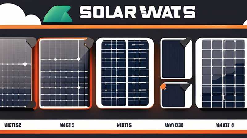 How many watts are there in a solar panel of 80 megawatts?