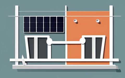 How to drill holes for solar barrels on the balcony