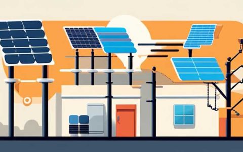 How to install solar panels on electric poles