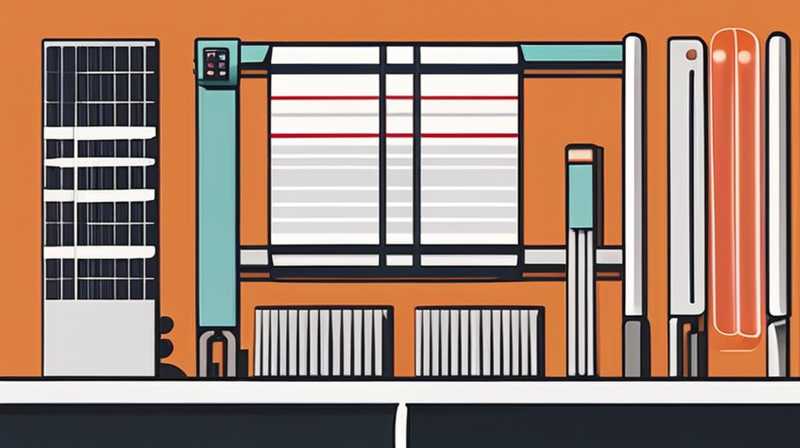 How to connect solar energy to radiator