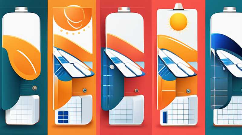 How to disassemble and assemble the solar energy tank