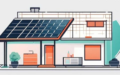 How to flush the medium of wall-mounted solar panels