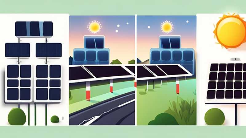 What to do if the roadside solar lights are not on