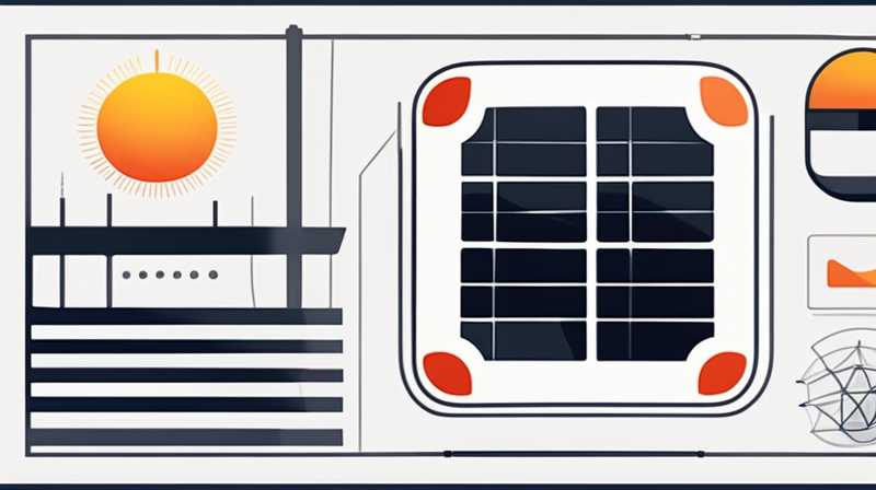 How to connect solar power direct supply