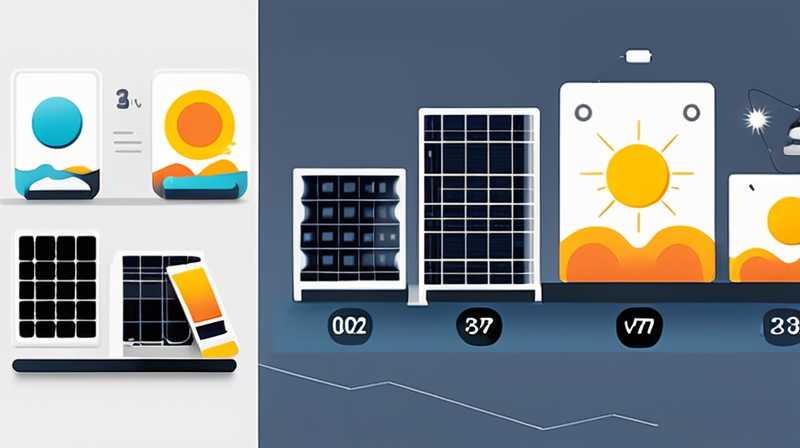 How many volts does a solar cell generate?