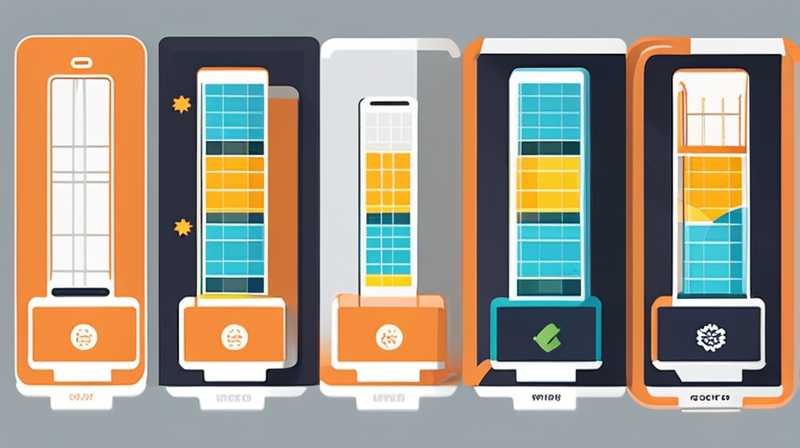 How many watts is suitable for solar charging panels