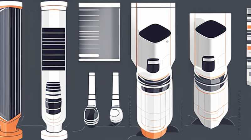 How to disassemble the solar barrel