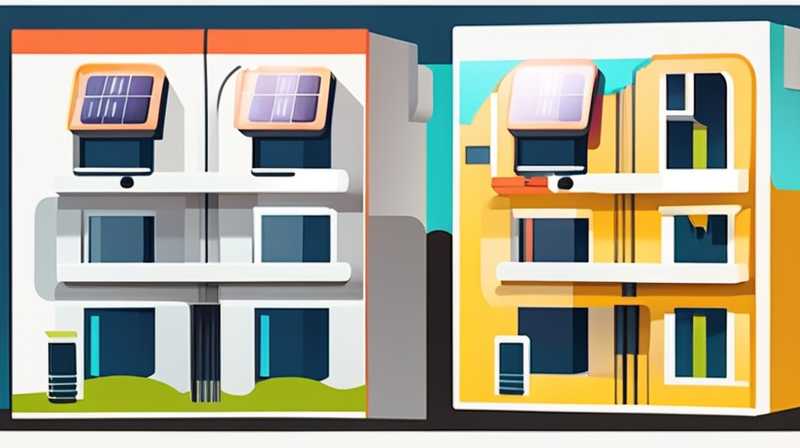 How to use solar energy on the first floor