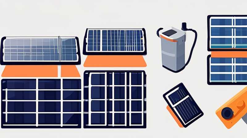 How to clean the disassembled solar panel