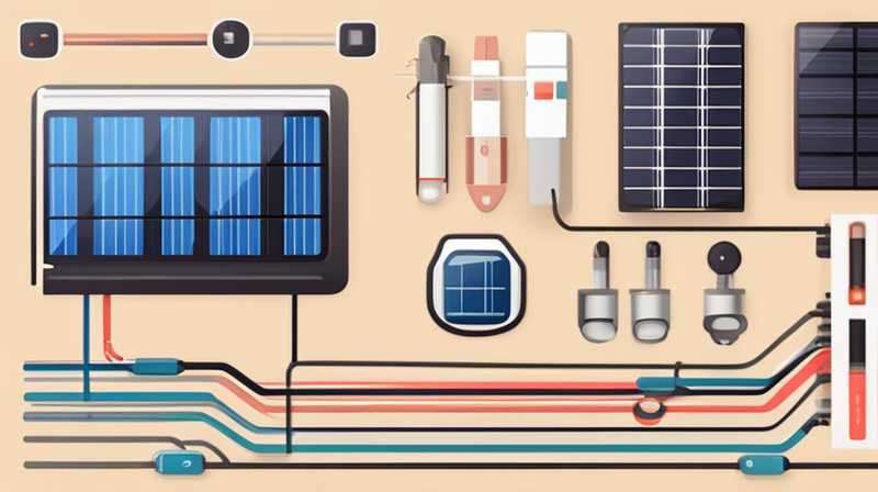 How to set up the solar temperature control box