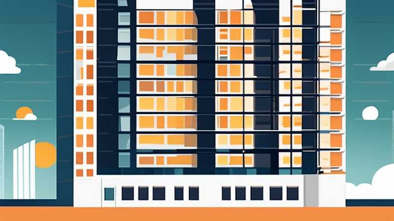 Why install solar panels in high-rise buildings?