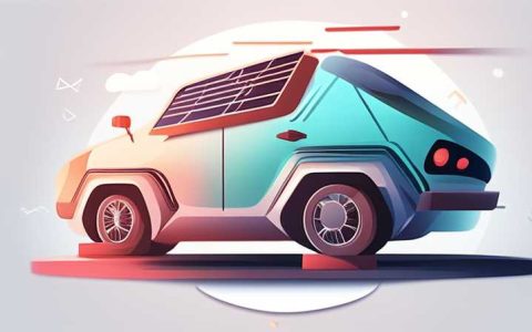 How to turn on the solar fan in the car?