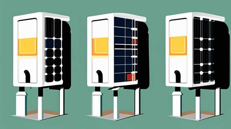 How to install the pole for hanging solar lights