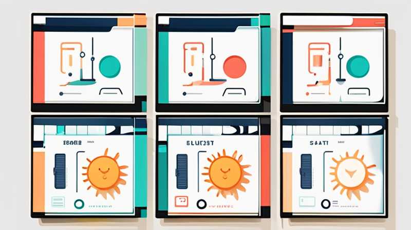 What are the functions of the solar series?